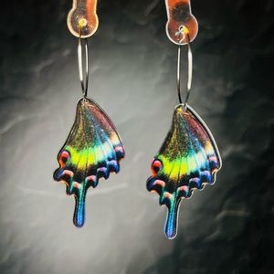 Butterfly wing dangles